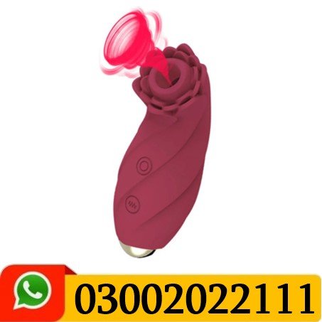 Rose Sucking Toy Vibrating Massager Wand In Pakistan