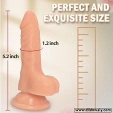 5.2 Inches Pure Realistic Anal Dildo in Pakistan