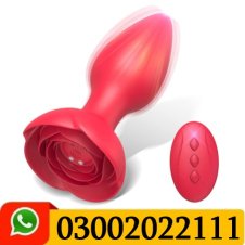 Rose Anal Plug Vibrator With App Remote Control