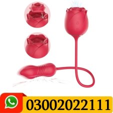 Rose Sucking Toy With Vibrating Bullet In Pakistan