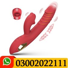 Tongue Clit Stimulator Thrusting Vibrator Dildo