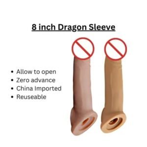 Buy Bold Dragon 8 Inch Silicone Condom in Pakistan